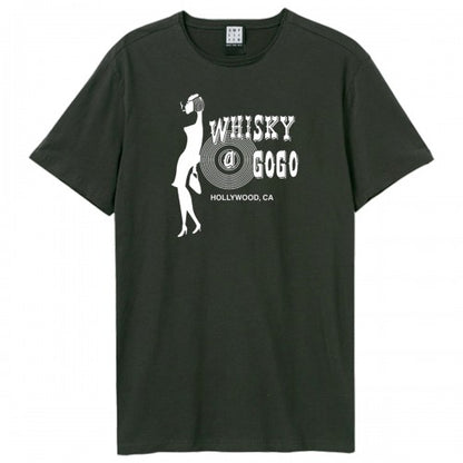 Front - Amplified Unisex Adult Smokin´ Whisky A Go Go T-Shirt