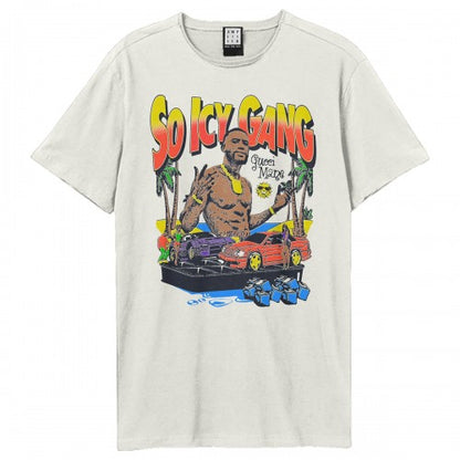 Front - Amplified Unisex Adult So Icy Gang Gucci Mane T-Shirt