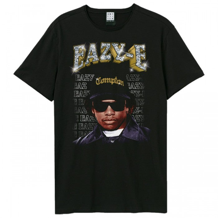 Front - Amplified Unisex Adult Bling Father Eazy-E T-Shirt