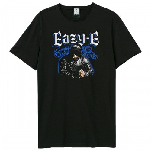 Front - Amplified Unisex Adult Street Art Eazy-E T-Shirt