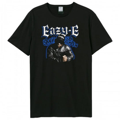 Front - Amplified Unisex Adult Street Art Eazy-E T-Shirt