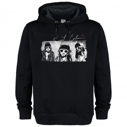 Front - Amplified Unisex Adult Frohmans Photos Kurt Cobain Hoodie