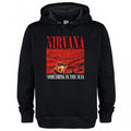 Front - Amplified Unisex Adult Something In The Way Nirvana Hoodie