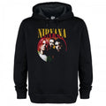 Front - Amplified Unisex Adult Circular Band Shot Nirvana Hoodie