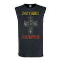 Front - Amplified Mens Appetite For Destruction Guns N Roses Sleeveless Tank Top