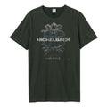 Front - Amplified Unisex Adult Dark Horse Nickelback T-Shirt
