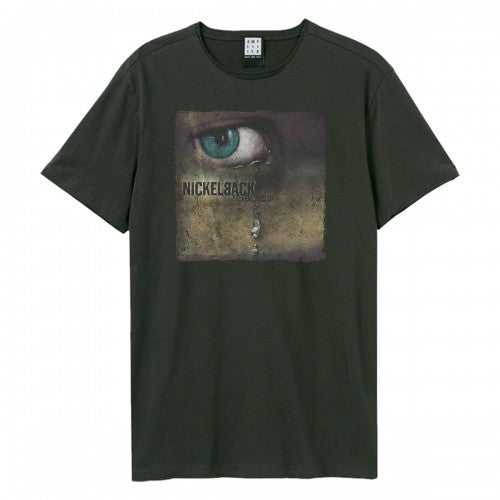 Front - Amplified Unisex Adult Silver Side Up Nickelback T-Shirt