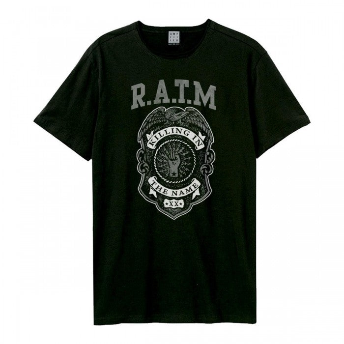 Front - Amplified Unisex Adult Killing In The Name Rage Against the Machine T-Shirt