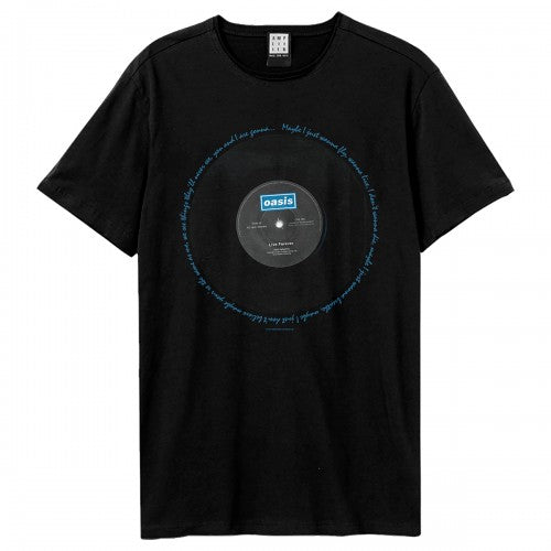 Front - Oasis Unisex Adult Live Forever Oasis T-Shirt
