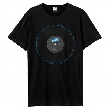 Front - Oasis Unisex Adult Live Forever Oasis T-Shirt