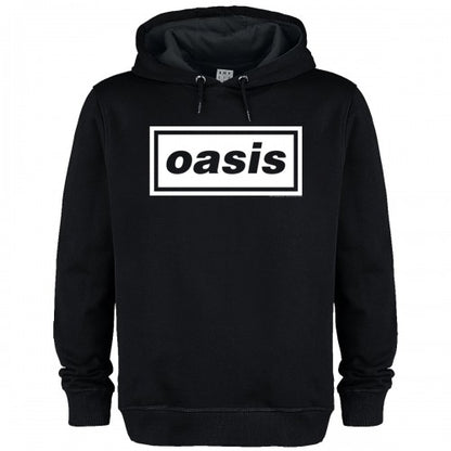 Front - Amplified Unisex Adult Logo Oasis Logo Hoodie