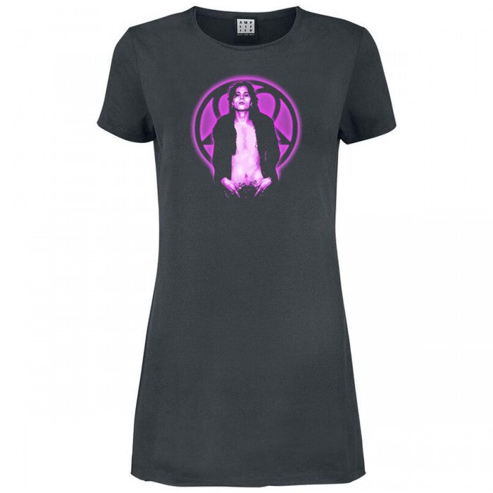 Front - Amplified Womens/Ladies Ville HIM T-Shirt Dress