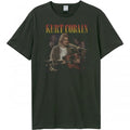 Front - Amplified Unisex Adult Unplugged In New York Kurt Cobain T-Shirt