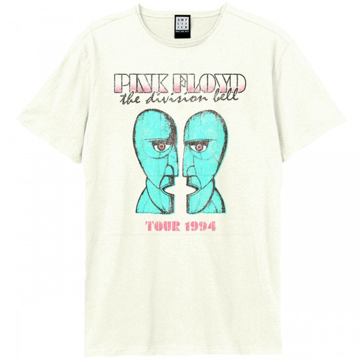 Front - Amplified Unisex Adult The Division Bell Tour 1994 Pink Floyd T-Shirt