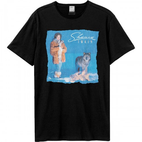 Front - Amplified Unisex Adult Wolf Shania Twain T-Shirt
