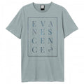 Front - Amplified Unisex Adult Block Evanescence T-Shirt