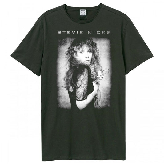 Front - Amplified Unisex Adult Rarities Stevie Nicks T-Shirt