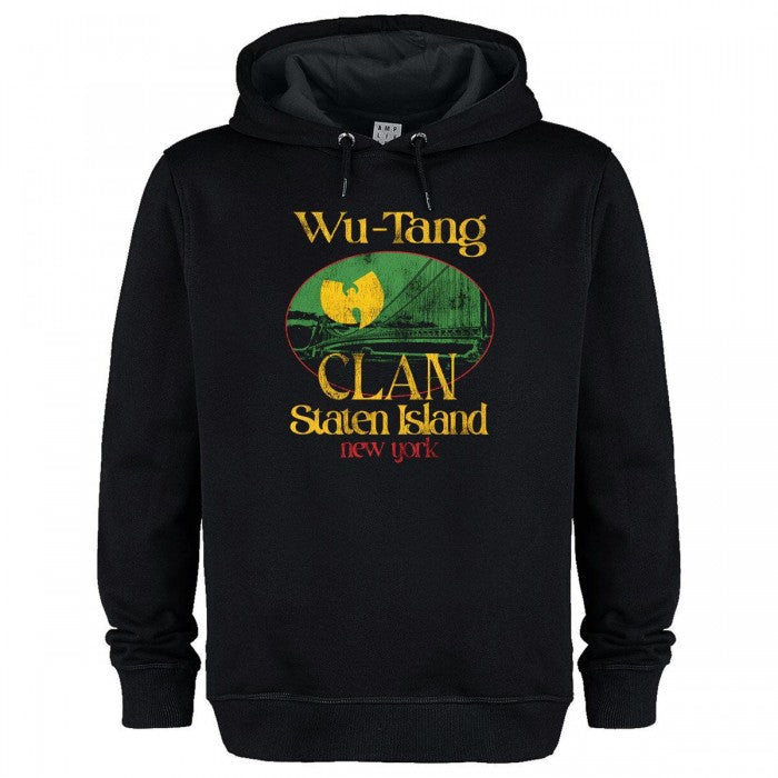 Front - Amplified Unisex Adult Staten Island Wu-Tang Clan Hoodie
