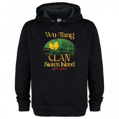 Front - Amplified Unisex Adult Staten Island Wu-Tang Clan Hoodie