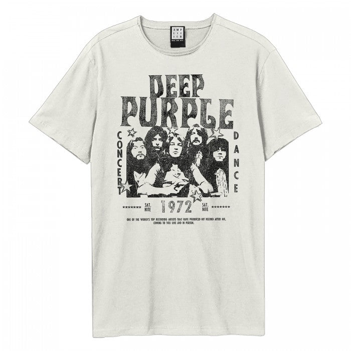 Front - Amplified Unisex Adult 1972 Deep Purple T-Shirt