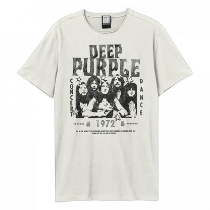 Front - Amplified Unisex Adult 1972 Deep Purple T-Shirt