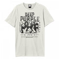 Front - Amplified Unisex Adult 1972 Deep Purple T-Shirt