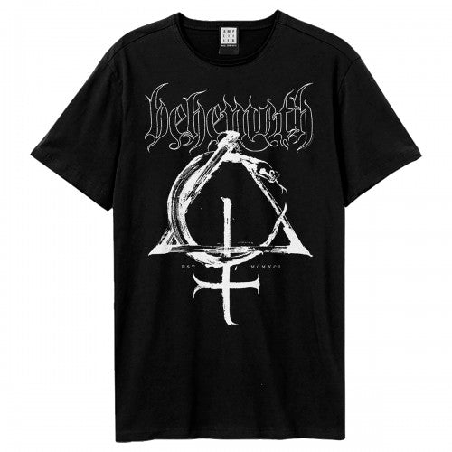 Front - Amplified Unisex Adult Contra Natvram Behemoth T-Shirt