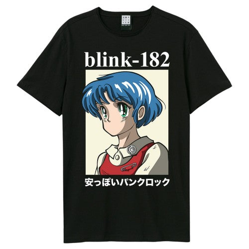 Front - Amplified Unisex Adult Anime Blink 182 T-Shirt