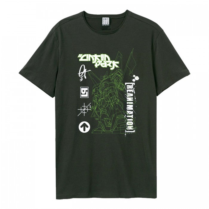 Front - Amplified Unisex Adult Reanimation Linkin Park T-Shirt