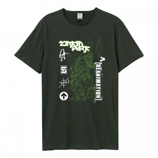 Front - Amplified Unisex Adult Reanimation Linkin Park T-Shirt