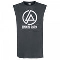 Front - Amplified Unisex Adult Circle Logo Linkin Park Sleeveless Tank Top