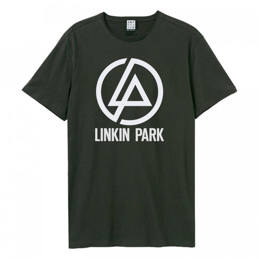 Front - Amplified Unisex Adult Circle Logo Linkin Park T-Shirt
