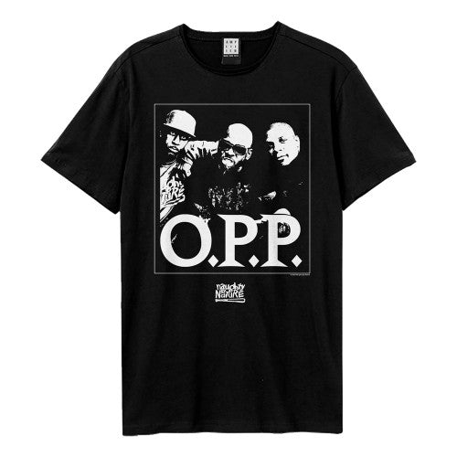 Front - Amplified Unisex Adult Hip Hop Hooray Naughty By Nature T-Shirt