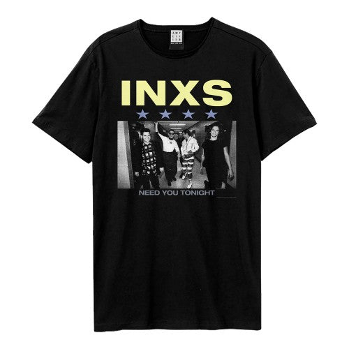 Front - Amplified Unisex Adult Need You Tonight INXS T-Shirt