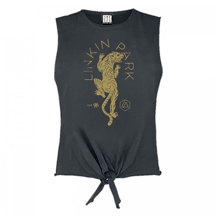 Front - Amplified Womens/Ladies Tiger Linkin Park Sleeveless Top