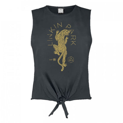 Front - Amplified Womens/Ladies Tiger Linkin Park Sleeveless Top