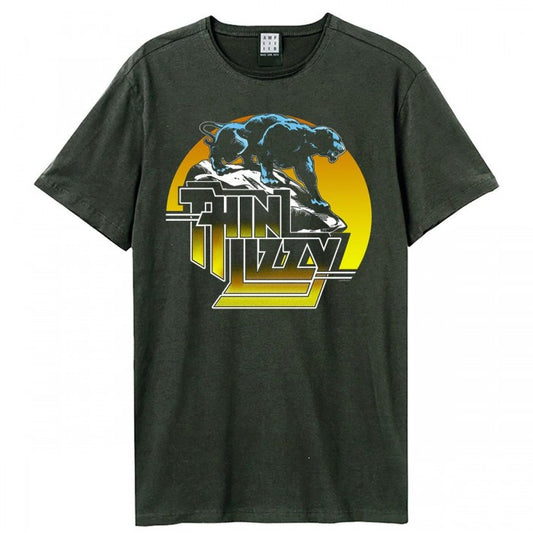 Front - Amplified Unisex Adult Panther Thin Lizzy T-Shirt
