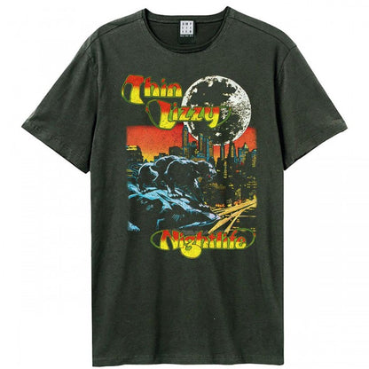 Front - Amplified Unisex Adult Nightlife Thin Lizzy T-Shirt