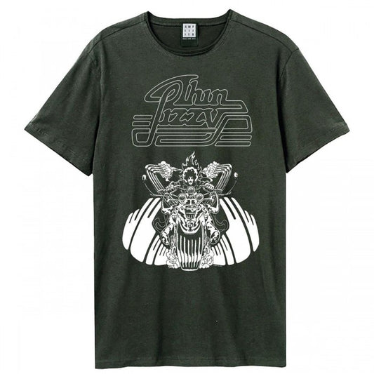 Front - Amplified Unisex Adult Vagabonds The Rocker Thin Lizzy T-Shirt