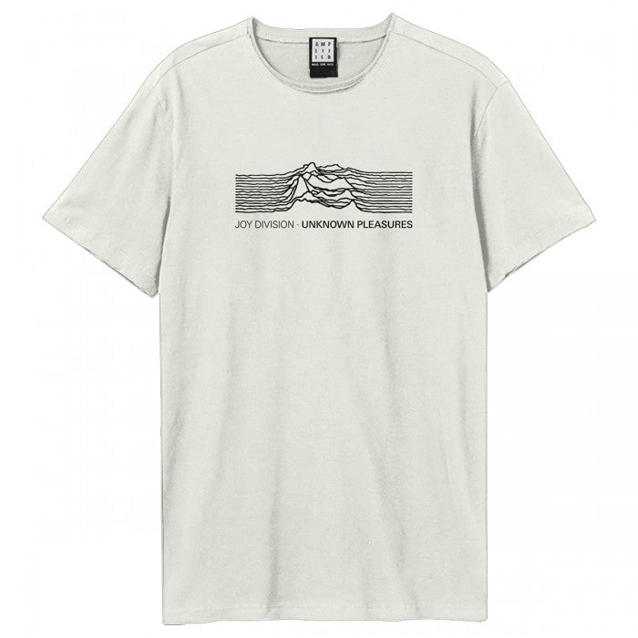 Front - Amplified Unisex Adult Cropped Pulse Joy Division T-Shirt
