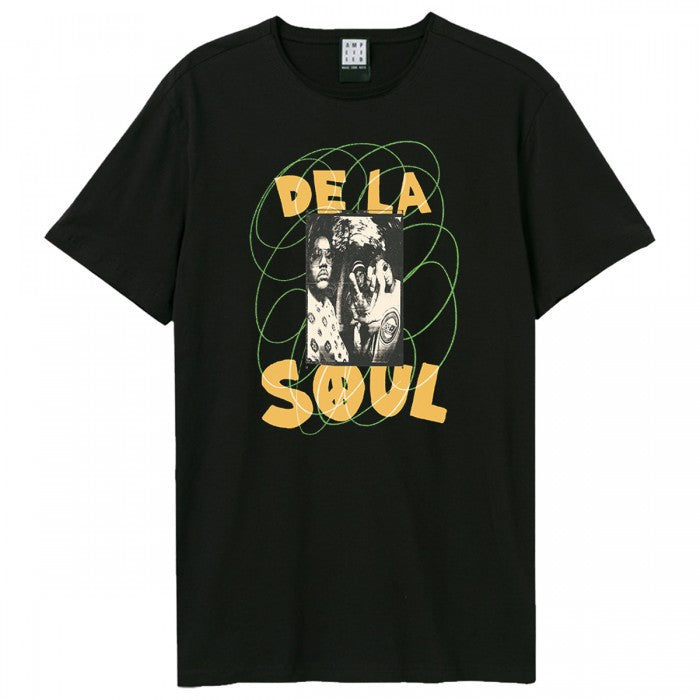 Front - Amplified Unisex Adult Scribble De La Soul T-Shirt