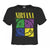 Front - Amplified Womens/Ladies Four Square Nirvana Crop Top