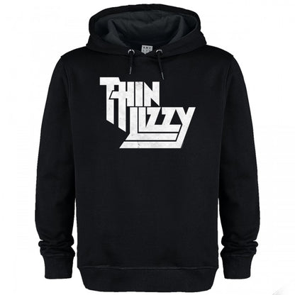 Front - Amplified Unisex Adult Thin Lizzy Logo Hoodie