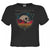 Front - Amplified Womens/Ladies Skull Planet Queens Of The Stone Age Crop Top