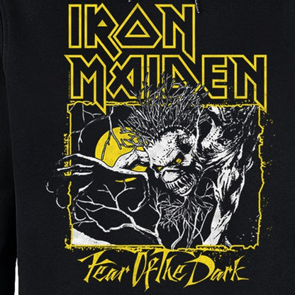 Front - Amplified Unisex Adult Fear Of The Dark Iron Maiden Hoodie