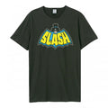Front - Amplified Unisex Adult Slash Bat Slayer Vintage T-Shirt