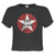 Front - Amplified Womens/Ladies Star Logo The Clash Crop Top