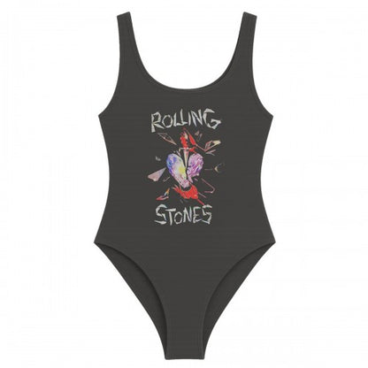 Front - Amplified Womens/Ladies Hackney Diamonds The Rolling Stones Bodysuit