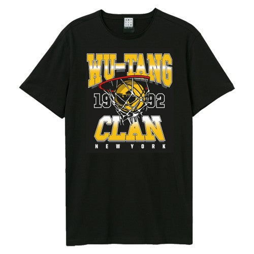 Front - Amplified Unisex Adult Shooting Hoops Wu-Tang Clan T-Shirt