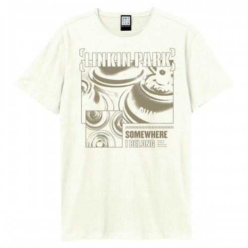 Front - Amplified Unisex Adult Somewhere I Belong Linkin Park T-Shirt